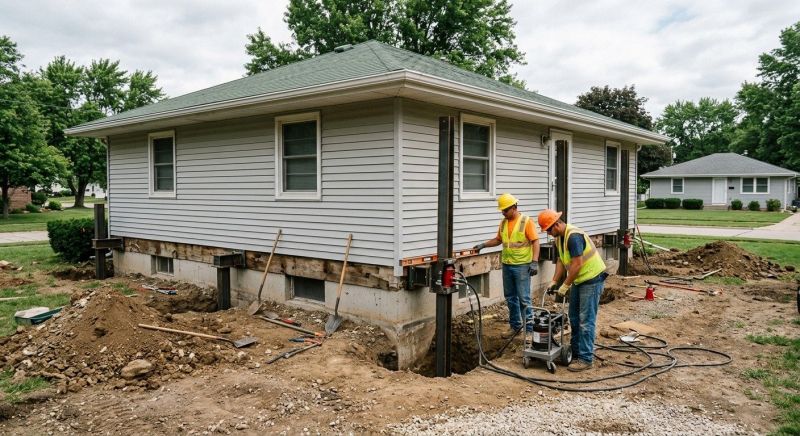 Home Foundation Leveling in Montpelier, VA
