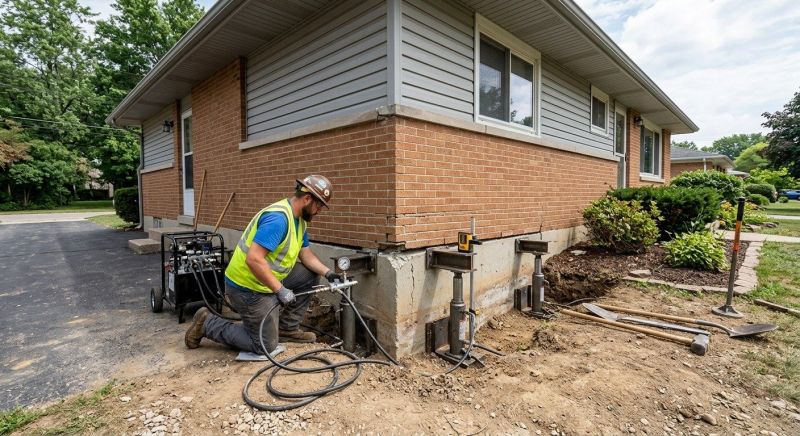 Home Foundation Leveling in Spotsylvania County, VA