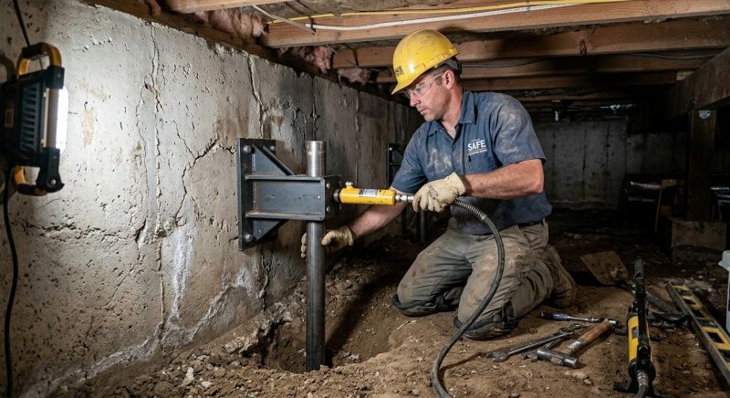 Home Foundation Leveling in Spotsylvania County, VA
