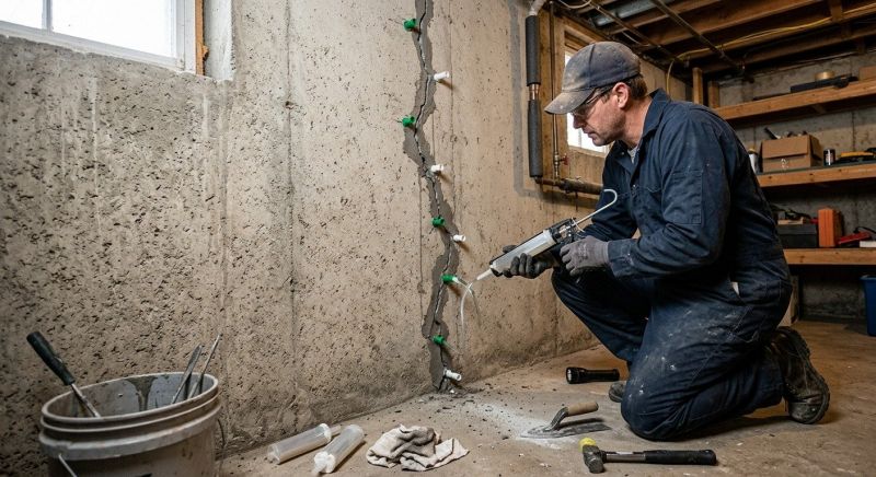Home Foundation Repair in Fredericksburg, VA