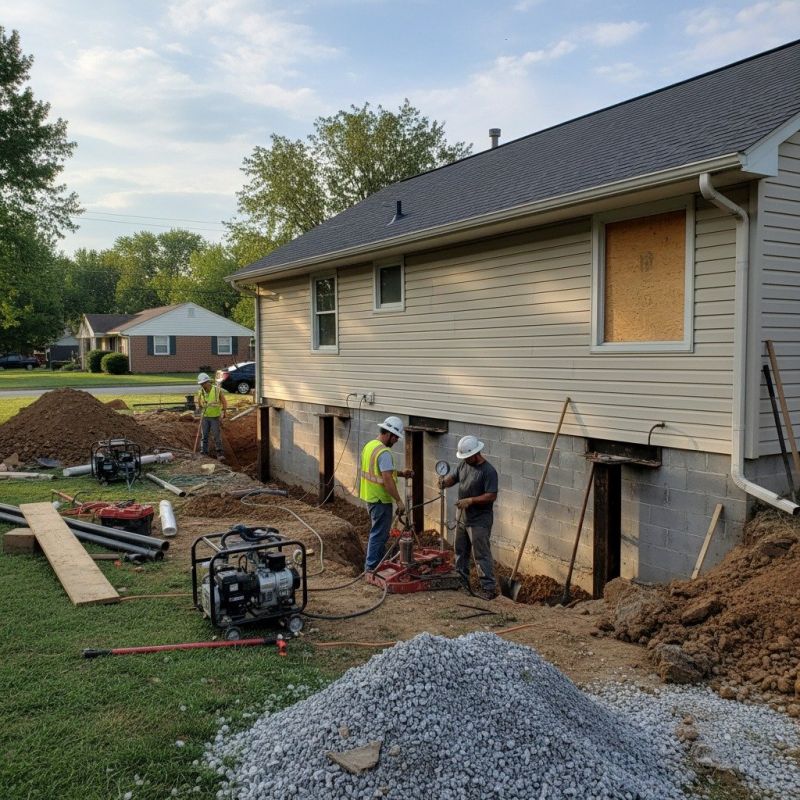 Home Foundation Repair in Fredericksburg, VA