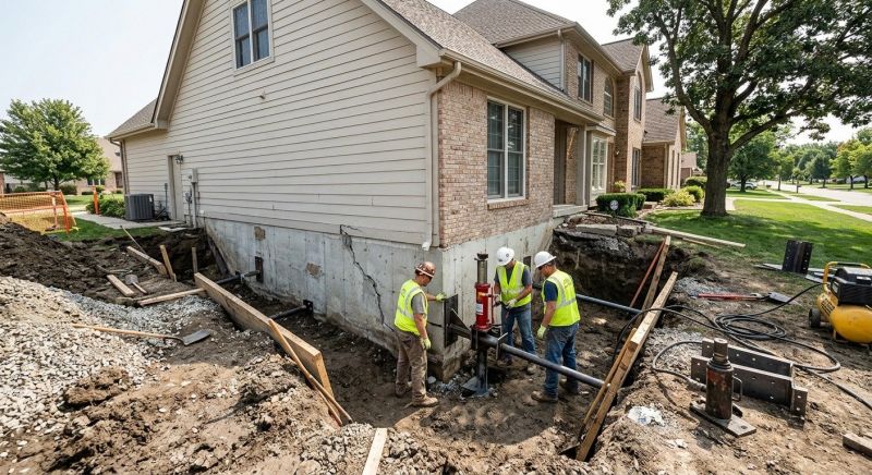 House Foundation Repair in Caroline County, VA