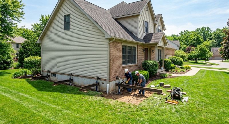 House Leveling in Bowling Green, VA