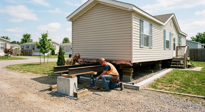 House Leveling in Caroline County, VA