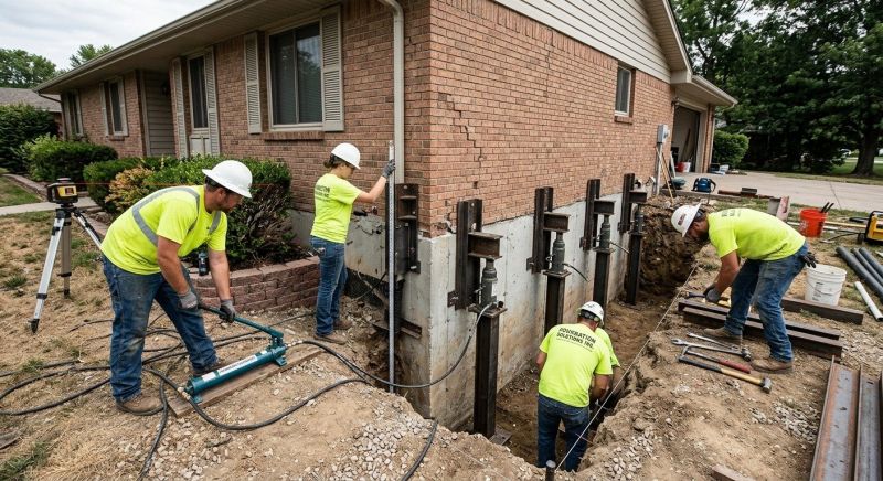 House Leveling in Montpelier, VA