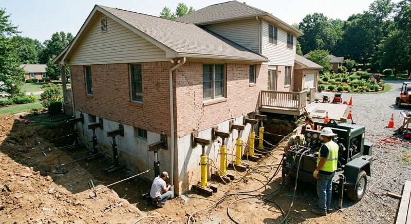 House Settling Repair in Caroline County, VA