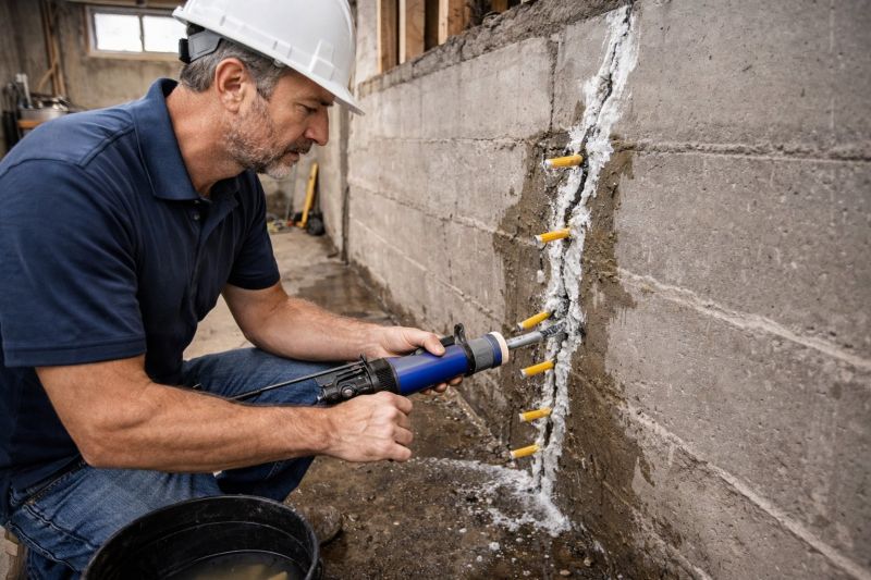 Leaking Foundation Repair in Caroline County, VA