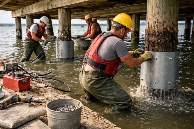 Piling Repair in Port Royal, VA