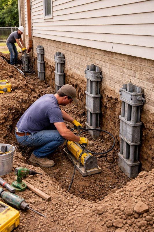 Piling Repair in Woodford, VA
