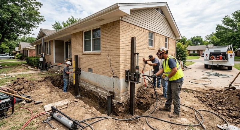 Settling Foundation Service in Bowling Green, VA