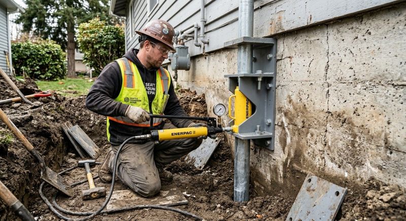 Settling Foundation Service in Bowling Green, VA