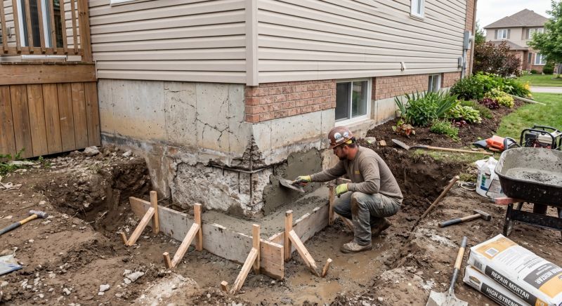 Structural Foundation Repair in Fredericksburg, VA