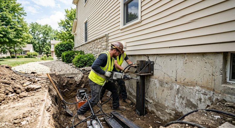 Structural Foundation Repair in Ruther Glen, VA