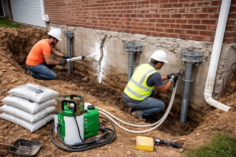 Structural Foundation Repair in Spotsylvania, VA