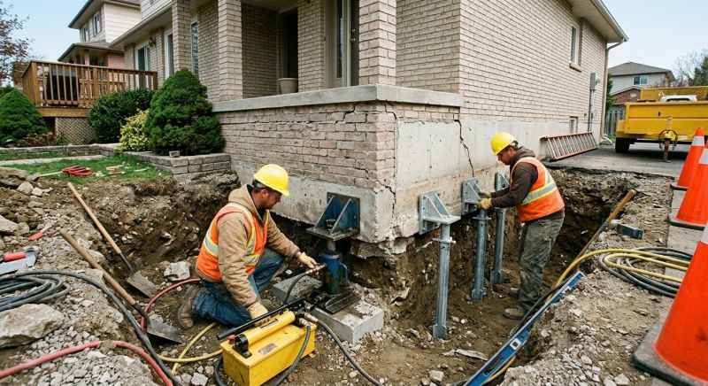 Structural Foundation Repair in Woodford, VA