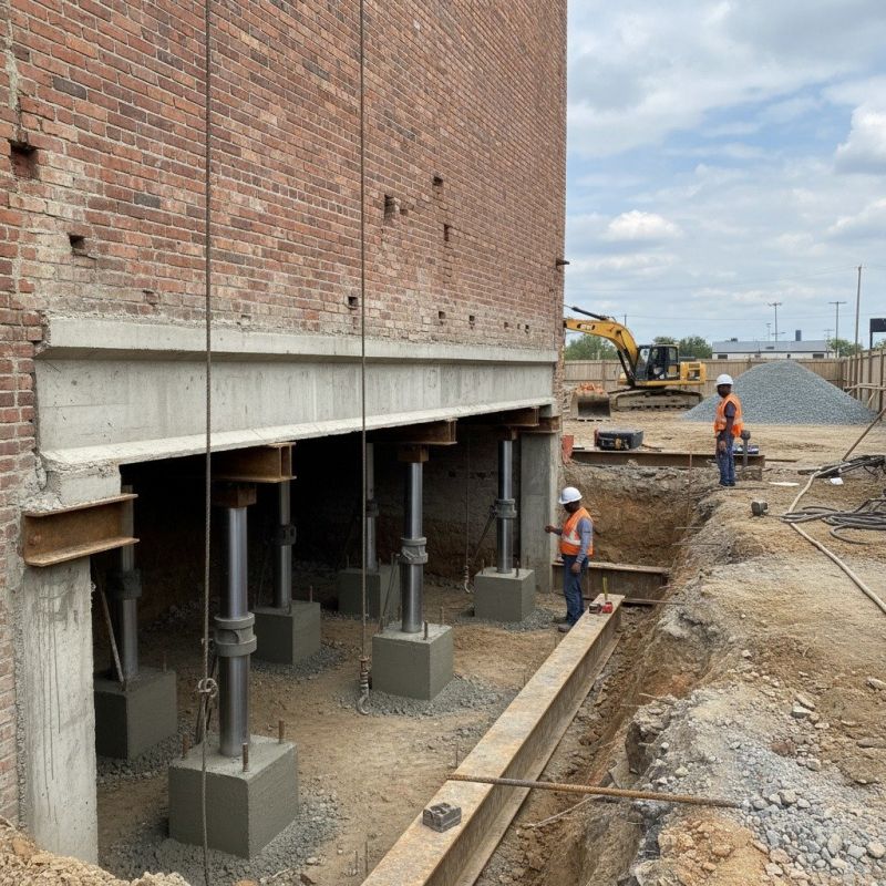 Structural Underpinning in Caroline County, VA