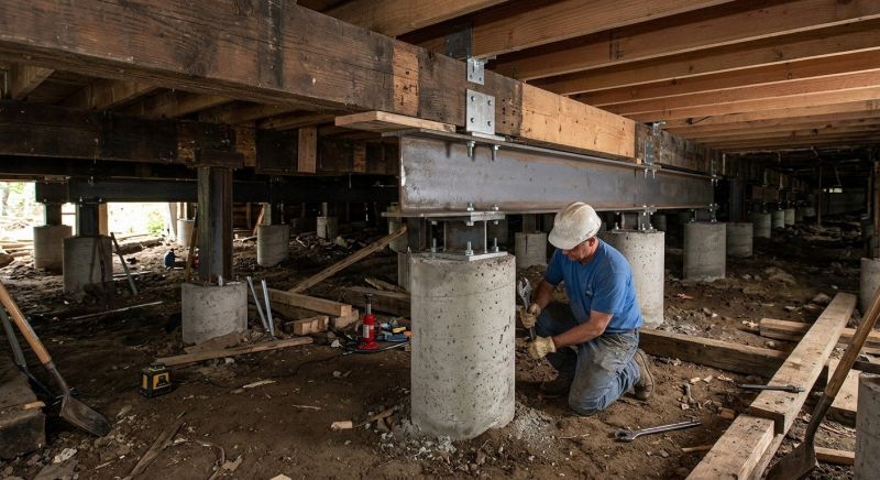 Underpinning Service in Caroline County, VA